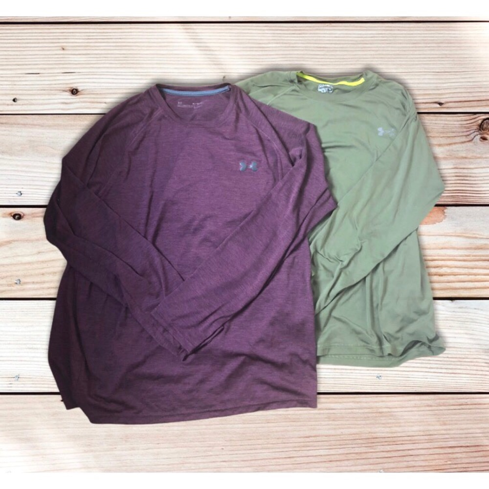 Under Armour long sleeve athletic shirt bundle